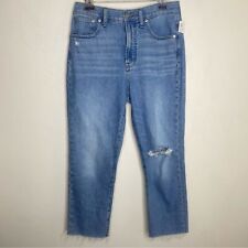 Madewell The Perfect Vintage Jeans Distressed Ankle Size 28 picture