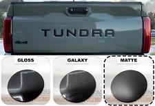 Matte Black Raised Plastic Letters Inserts Toyota Tundra 2022 2023 2024 Tailgate picture