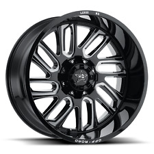 24X12 Luxxx HD Off-Road LHD18 6X135/139.7 -49 106.1 Gloss Black Milled - Wheel picture