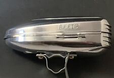 VTG 1950's -60's Bilet Chrome Bike Bicycle Horn Push Button Battery OP Works picture