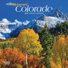 Browntrout Colorado Wild & Scenic 2024 7 x 7 Mini Calendar w picture