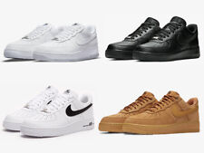 Nike Air Force One Low White Black Brown Womens Sneakers Mens Athletic Shoes New picture
