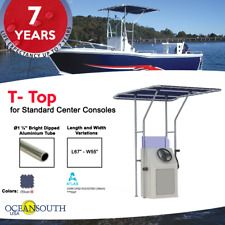 Oceansouth Boat T-top for Standard Center Console Boat Blue (Size 2) picture