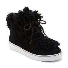 Vionic Splendid Oak Black Suede Sherpa Sneakers Boots Booties Euro 40 Womens 8.5 picture