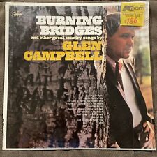 Glen Campbell ‎ Burning Bridges Capitol Records ‎– ST 2679 Vinyl LP Open Shrink picture