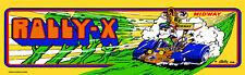 Rally X Arcade Marquee For Reproduction Midway/Bally Header/Backlit Sign picture