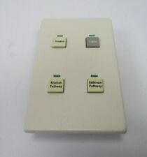 LiteTouch Control Station Lighting 4 Button Keypad, Savant *READ* picture
