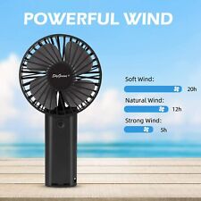 Portable Handheld Fan USB Rechargeable 4000mAh Battery Operated Mini Cooling Fan picture