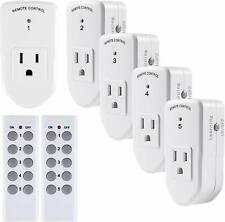 BN-LINK Wireless Remote Control Outlet Switch Power Plug In for lights LED bulbs picture