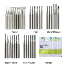 Wave Dental Burs FG 330 557 4 6 Carbide Burr Friction Grip Round Pear High Speed picture