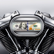 $100 Bill Air Cleaner Insert. Replaces Stock Harley Davidson Insert M8 picture