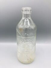 Vintage Pepsi 10 oz. Clear Glass Soda Cola Drink Bottle Embossed Empty  picture