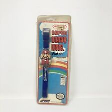 Vintage Nelsonic Super Mario Bros Watch 1989 Nintendo In Packing NOS picture