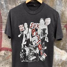 Vintage 80’s Sex Pistols The Filth And The Fury Band T-shirt Unisex KH3557 picture