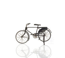 Vintage Safety Black Bicycle Metal Handmade picture