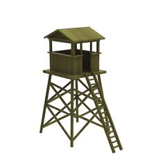 KILOKITS 2 Sets 1/72 Plastic WWII Military Watchtower Model Kit for Dioramas picture