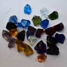 2000 Ct Lab-Created Topaz Mix Color Uncut Rough CERTIFIED Loose Gemstone Lot picture