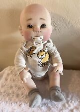 Fretta’s Lovable Dolls OOAK 23” Soft Sculpture Baby Doll Gorgeous Cuddly picture