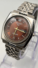 Vintage Seiko 5 Men's Automatic Wrist Watch Japan Made Original Dial picture