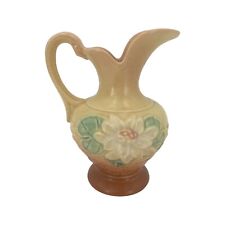 Hull Small Pitcher L-3 5 1/2 Vase Flower Desiign MINT 1956 picture
