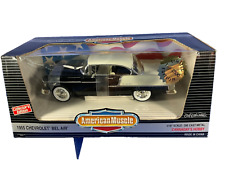 Ertl, 1955 Black/White Chevrolet Bel Air, CANNADAY'S  HOBBY, 1 of 2500, 1:18,NIB picture