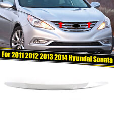 Fit For 2011-2013 Hyundai Sonata Sedan Front Hood Chrome Moulding Trim Strip picture