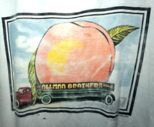 Vintage Allman Brothers Band T Shirt Peach Mens XL Made USA Single Stitch 1995 picture