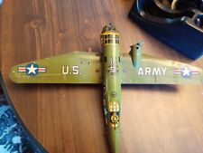 1950s Marx Wind Up Tin UD army Bomber Plane picture