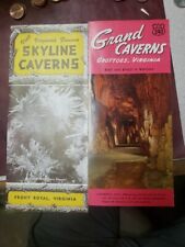 Vintage  Front Royal, VA - Skyline Caverns And Grand Caverns  Tourist Brochure picture