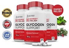 Sweet Relief Glycogen Pills Premium Formula 788MG 3 Bottles picture