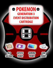 Pokémon Gen 3 Distribution Cartridge All Tickets picture
