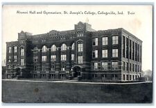 c1940's Alumni Hall And Gymnasium St. Joseph College Collegeville IN Postcard picture