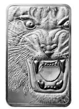 PAMP MMTC Royal Bengal Tiger 10 oz Silver Bar- 2500 Mintage picture