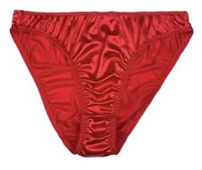 Retro Satin Panty Red XL picture