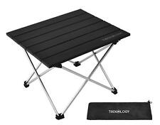 Small Black TALU :Camping Table with Enforced Robust Hinged Connection picture