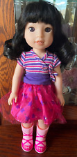 American Girl WellieWishers Emerson Doll with Version 1 Meet Outfit picture