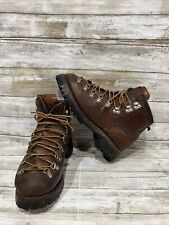 Vintage Dexter Hiking Mens Mountaineering Brown Leather Boots USA Made Sz 8.5M picture