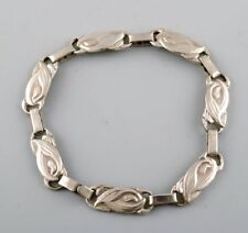 Vintage Danish silver bracelet in modern design, 1930 / 40s. picture