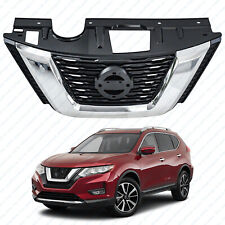 For 2016 2017 2018 Nissan Rogue Front Upper Bumper Grille Assembly Chrome Trim picture