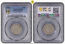 1916 YEAR 5 CHINA 20 CENTS PCGS GENUINE XF 40 DETAIL CHINA REPUBLIC Y 327 LM 74 picture