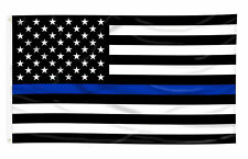 3'x5' Thin Blue Line Police Lives Matter Law Enforcement American USA US Flag picture