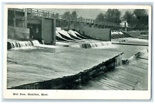 1908 Water Scene at Mill Dam Hamilton Montana MT Antique Posted Postcard picture