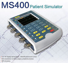 Multiparameter Simulator 12-lead ECG Respiration TEMP IBP Patient Monitor USA  picture
