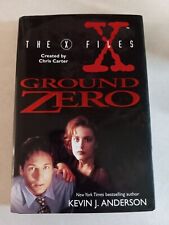 The X-Files Ground Zero Collector's Book,H/C, D/J,unread signed by Chris Carter picture