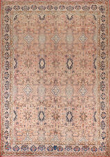 Vintage Handmade Wool Signed Kirman Traditional Rug 10x13 Living Room Carpet picture