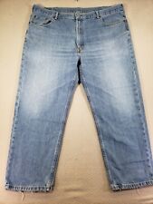 Levi's 550 Jeans Mens 46x30 Blue Denim Straight Leg Relaxed Fit Pockets Rocker picture