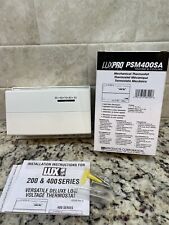 LUXPRO Mechanical Thermostat LUX Series PSM400SA 1 Stage Heat/Cool Snap Action picture
