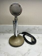 Astatic D-104 MIC Microphone Early Model G Base 4 Pin Ham CB Radio Mic Untested picture