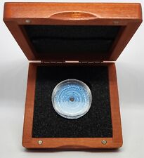 2018 $1 Niue Pingualuit Crater Meteorites 1oz Silver Coin .999 with Box picture