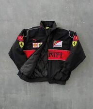 Ferrari Black jacket Adult F1 Vintage Racing jacket Embroidered UniSex picture